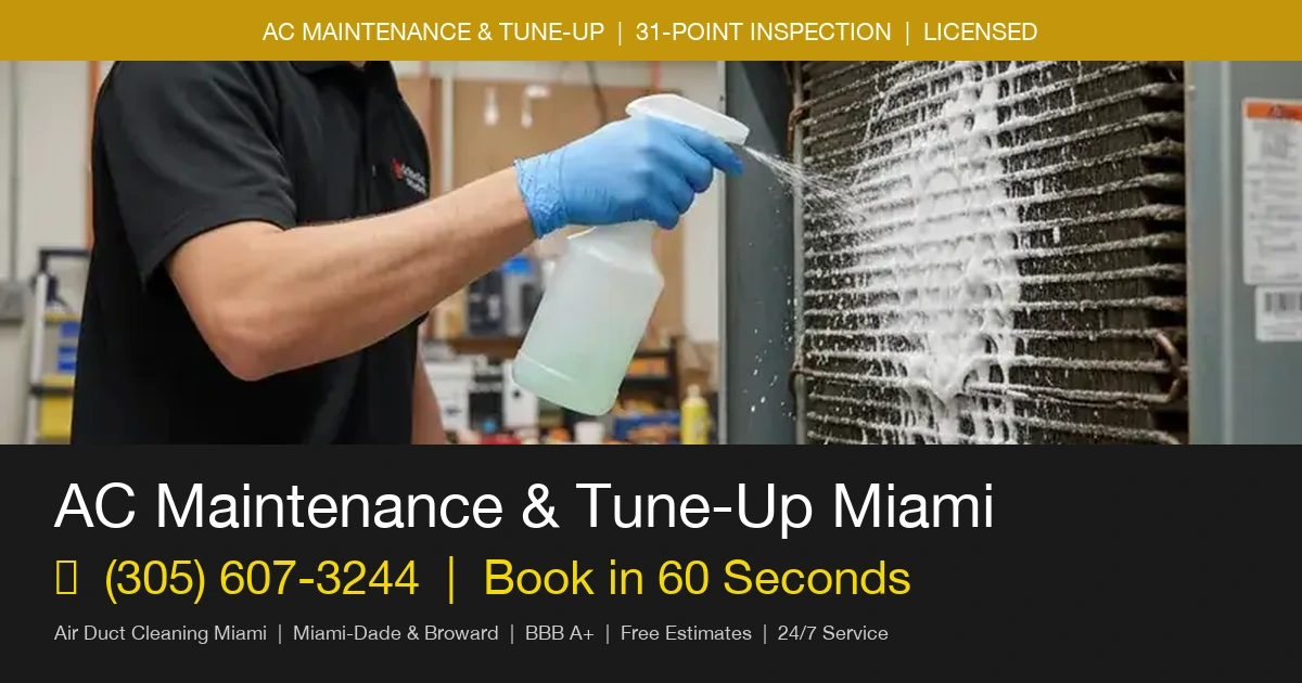 7 signs your AC coil needs cleaning — Miami homeowner guide