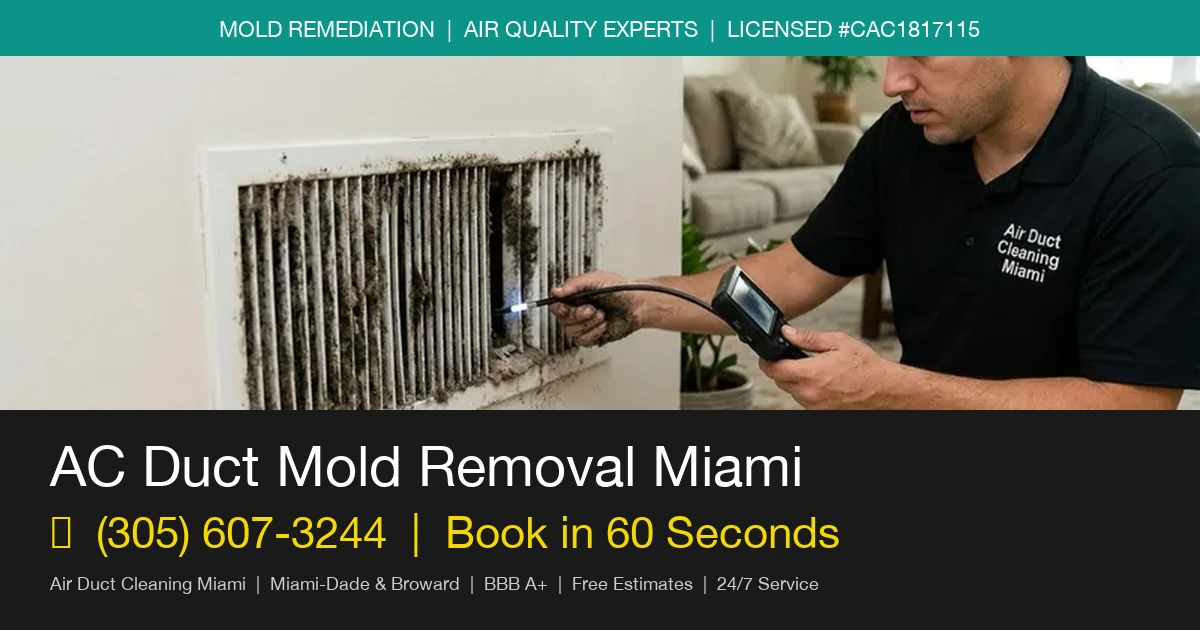 AC not removing humidity in Miami — sticky air diagnostic