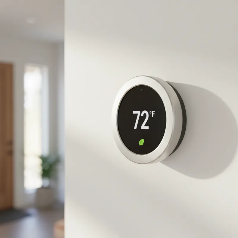Smart WiFi thermostat installation in Hollywood FL